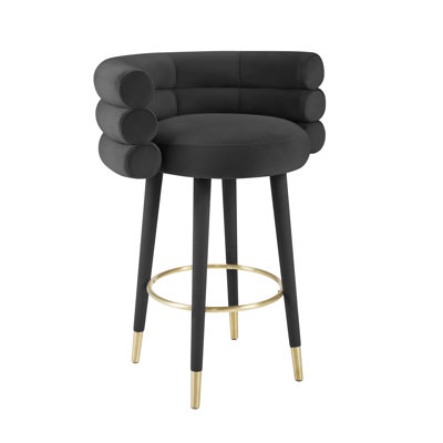 Hallatrow Upholstered Counter Stool