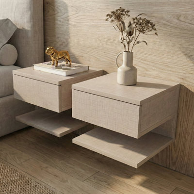 Vivid 17.7" Wide Nightstand Set of Two