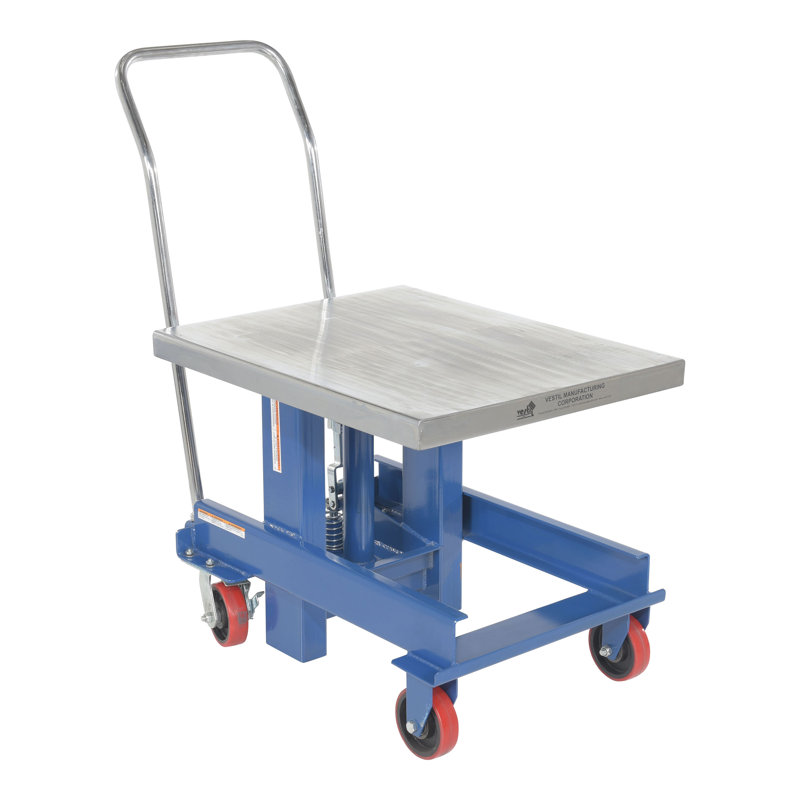 2000 Lb. Capacity Chrome Platform Table