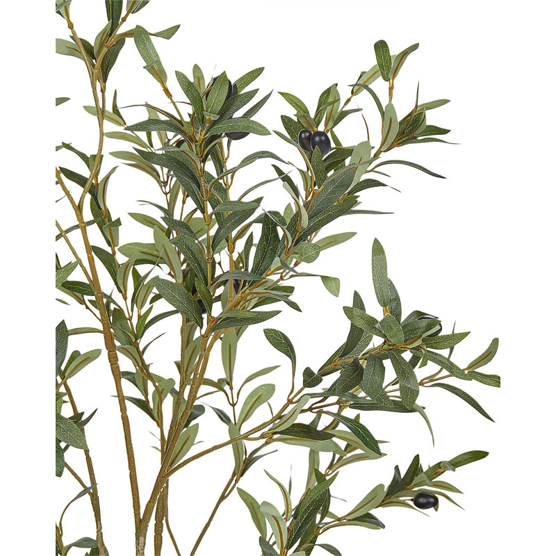 153cm Faux Olive Tree Tree in Plastic / Acrylic Planter