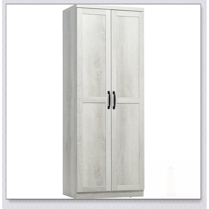 Garde-manger autoportant à 2 portes avec tablettes à 5 niveaux et tablettes réglables, pour le rangement dans la salle à manger