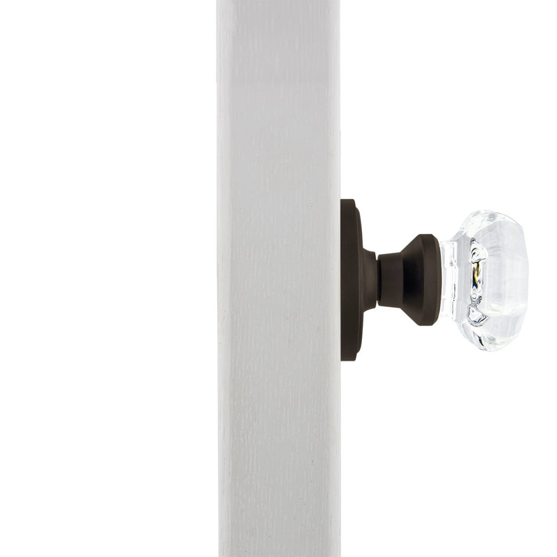 Classic Rosette with Waldorf Door Knob, 2.375", Oil-Rubbed Bronze