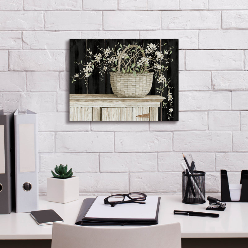  «Apple Blossom Beauty 2» par Cindy Jacobs, art mural sur toile, 16 po x 12 po