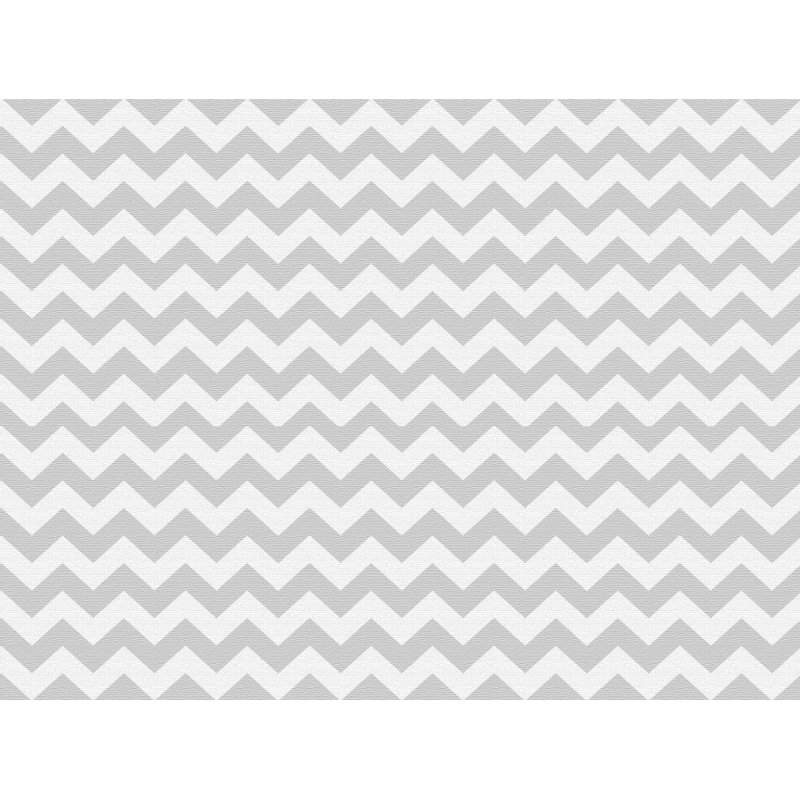 Vinyl Mat Nerses in Grey/White, Rectangle 100 x 133 cm