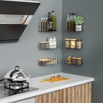 Spice Rack Organizer Wall Mounted