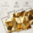 " Golden Abstract " 4 - Pieces-314564824