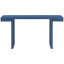 American Design 60 - Inch Console Table With Smooth Finish, Ample Room, And Multiple Use In Entryways Geometric Form, Clean Lines, Stable Adjustable Feet For Living Room
