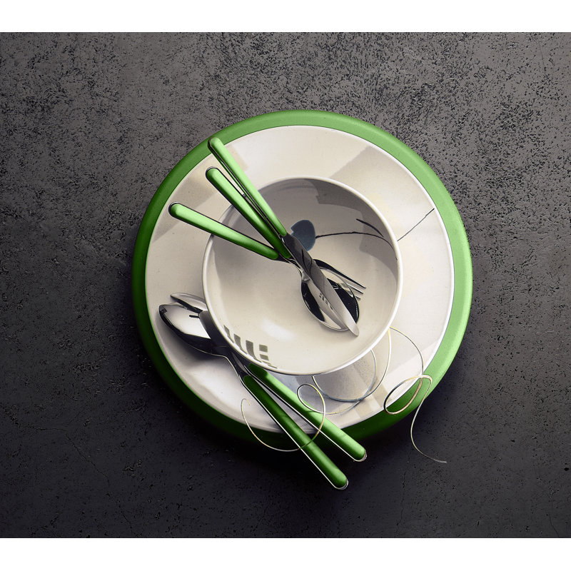 Fantasia Place Set 5 Pcs, Apple Green