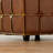 Genuine Leather Square Cube Ottoman Foot Stool-495717867
