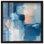 «Whispering Blue I Shadowbox Print», art abstrait bleu par Art Remedy