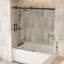 Porte de baignoire sans cadre H 56 po x l 58 po x H 56 po-101053662
