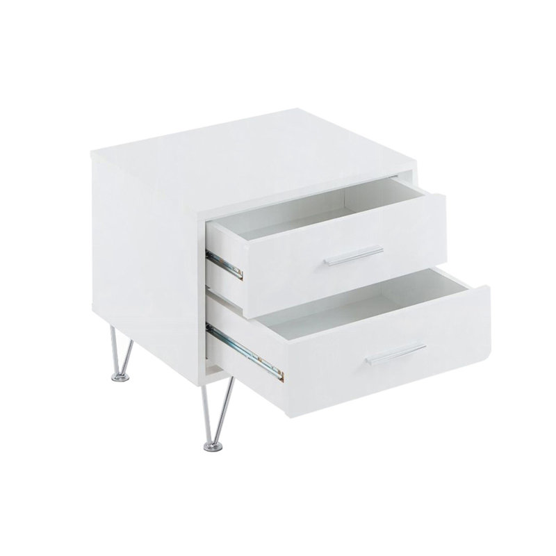 ACME Deoss Accent Table, White