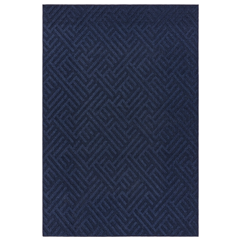 Alfresco Geometric Indoor / Outdoor Area Rug, Rectangle 120 x 170cm