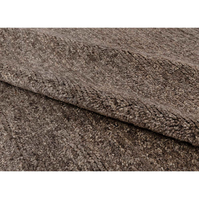 Hand Woven Wool Area Rug, Rectangle 8' x 10'