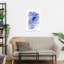 Fluid Blue Dream Abstract Contemporary Modern Wall Art Print by Martina - Wrapped Canvas Print-546902973