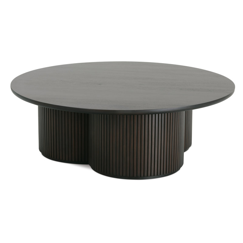 Kindred Round Cocktail Table, Black