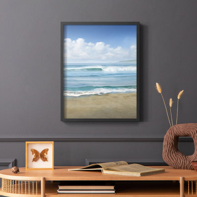 Timeless Waves, reproduction encadrée - bois massif