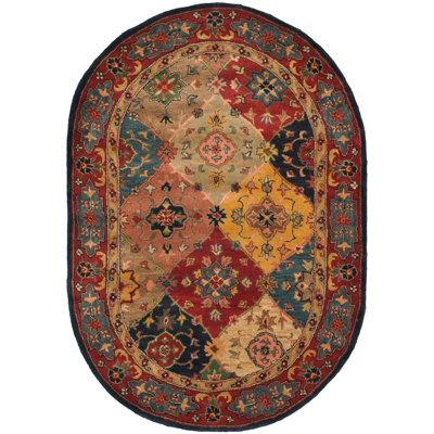 Balthrop Hand Tufted Wool Oriental Rug