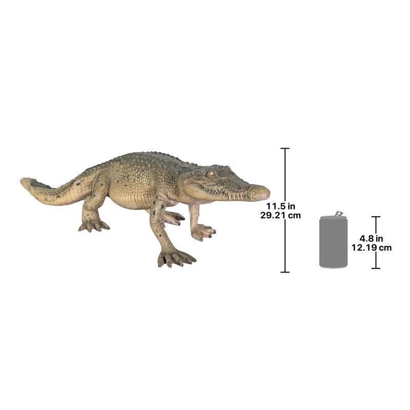 The Walking Crocodile Grand Scale Statue