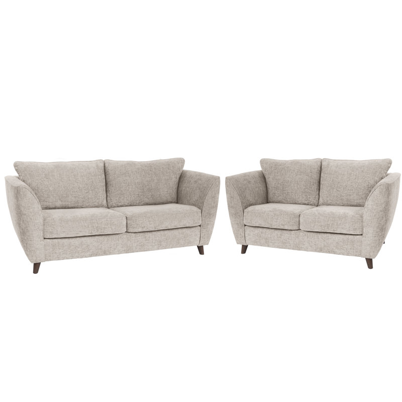 Urbana 2 Piece Sofa Set, Stone