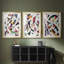 ABSTRACT Series LV - Impression sur mesure encadrée de qualité supérieure - 3 pièces-58767312-58767313