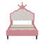 Lit Princess Princess avec tête de lit capitonnée-1956850810