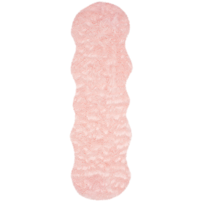 Tapis rose Martinette, Tapis de couloir 2 pi 6 po x 6 pi