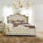 Duxbury Upholstered Wingback Bed-825782222