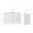 60.25'' Single Bathroom Vanity with Carrara Quartz Top-94668903-94668902
