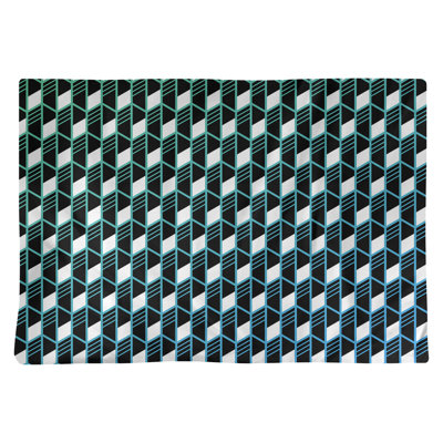 Katelyn Elizabeth Polyester Geometric Rectangle Placemat