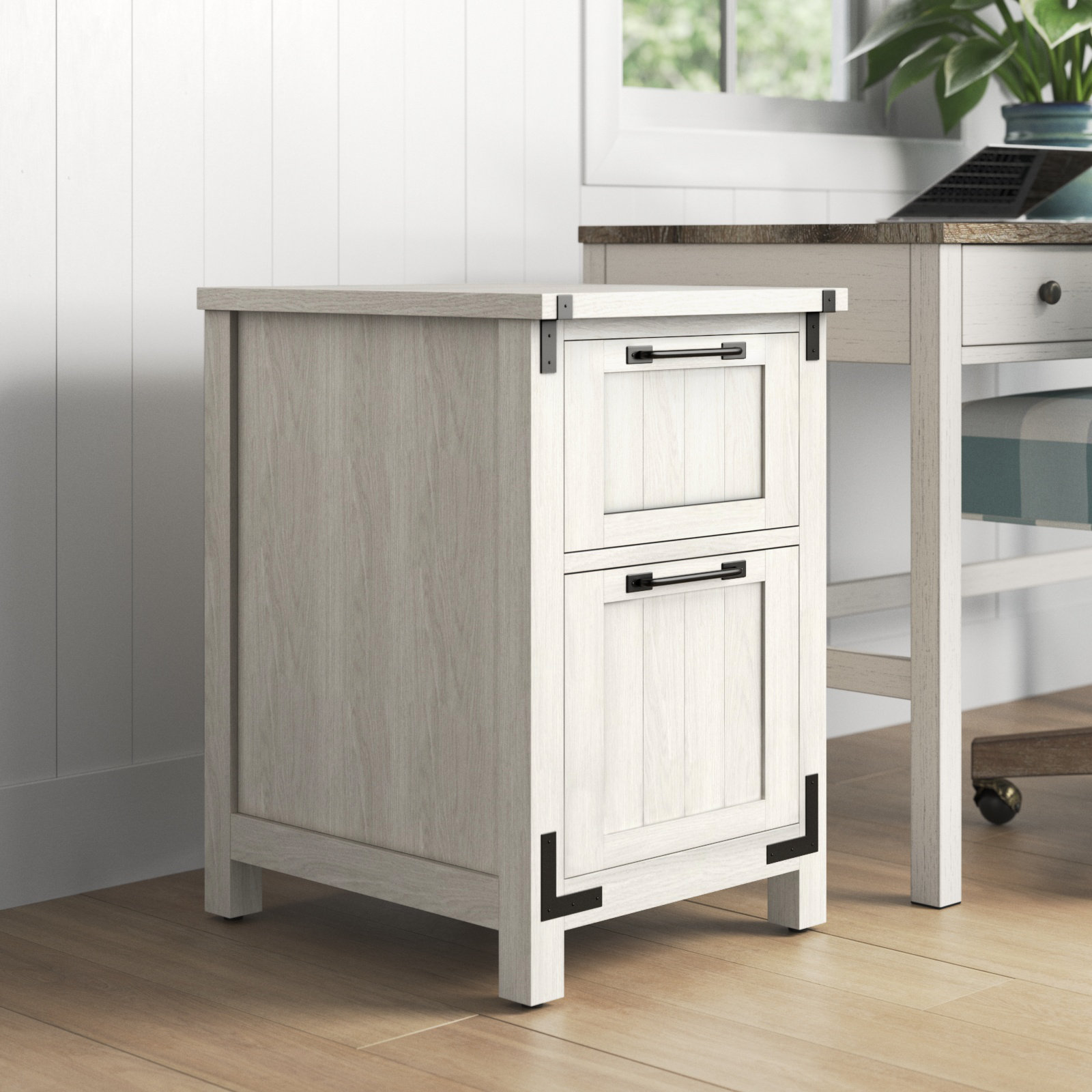 Sand & Stable™ Robby Modern Farmhouse White File & Reviews