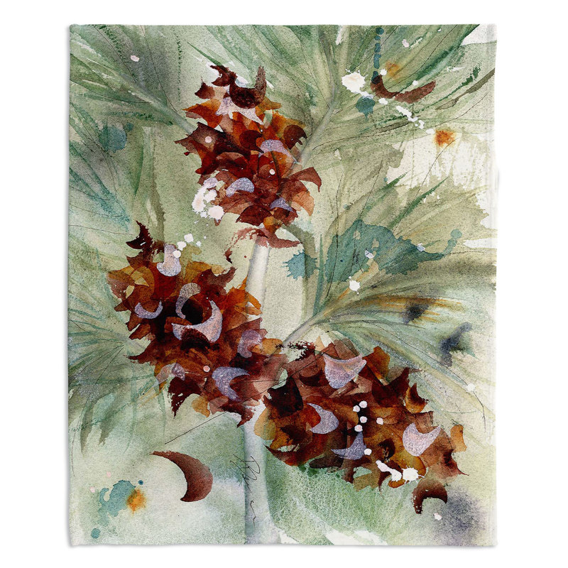 Hand Woven Throw Blanket, 68" x 80"