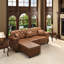 Canapé capitonné 82,6 po Mid-Century Chesterfield-816354091