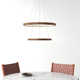 Saleigh 2 - Light Unique / Statement Geometric LED Chandelier