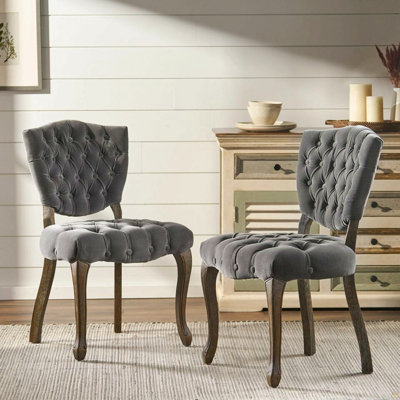Chaise capitonnée Kd (Wthr) (ensemble de 2)