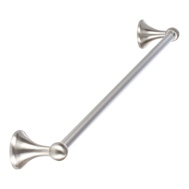 Barre à serviettes 24 po Ventura, Nickel satiné