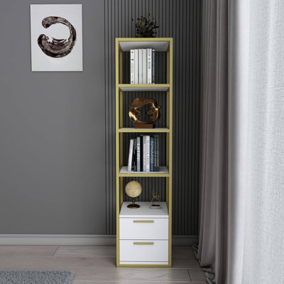 Lininger 169cm H x 39cm W Bookcase