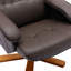 Fauteuil pivotant rembourré Ietske-1870546481