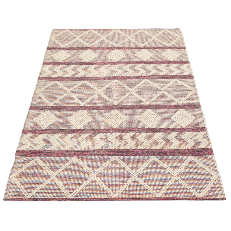 Demica One-of-a-Kind Rectangle 4'11" X 7'11" New Age Wool Area Rug