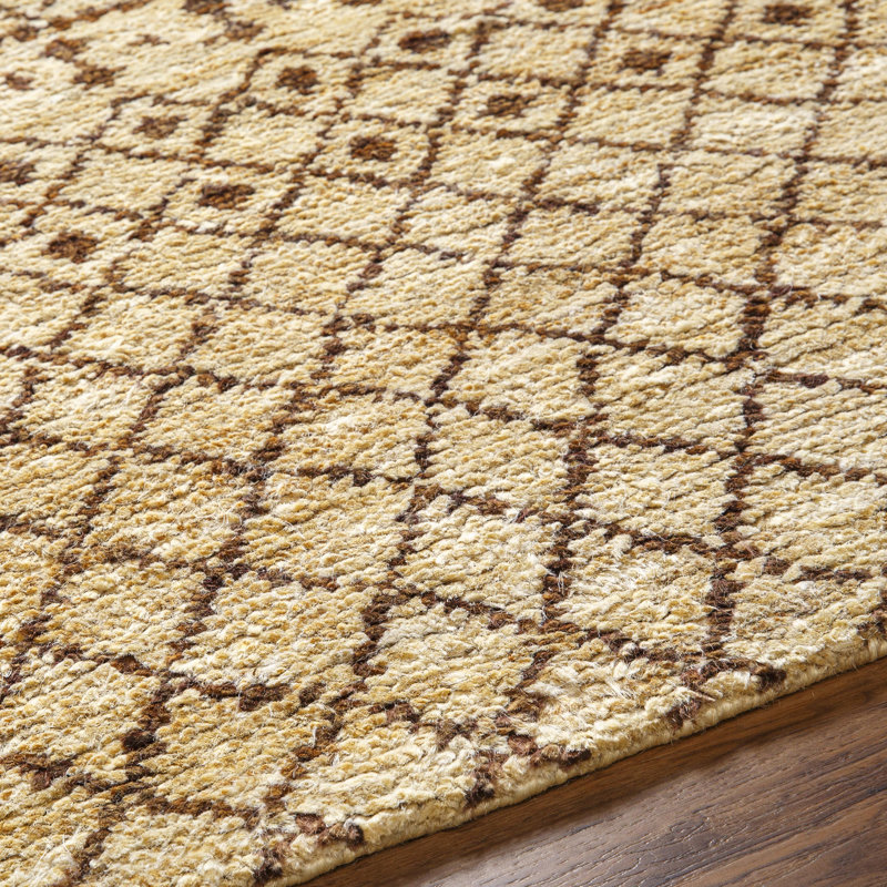 Scarborough Jute / Sisal Moroccan Area Rug, Rectangle 8'10" x 12'