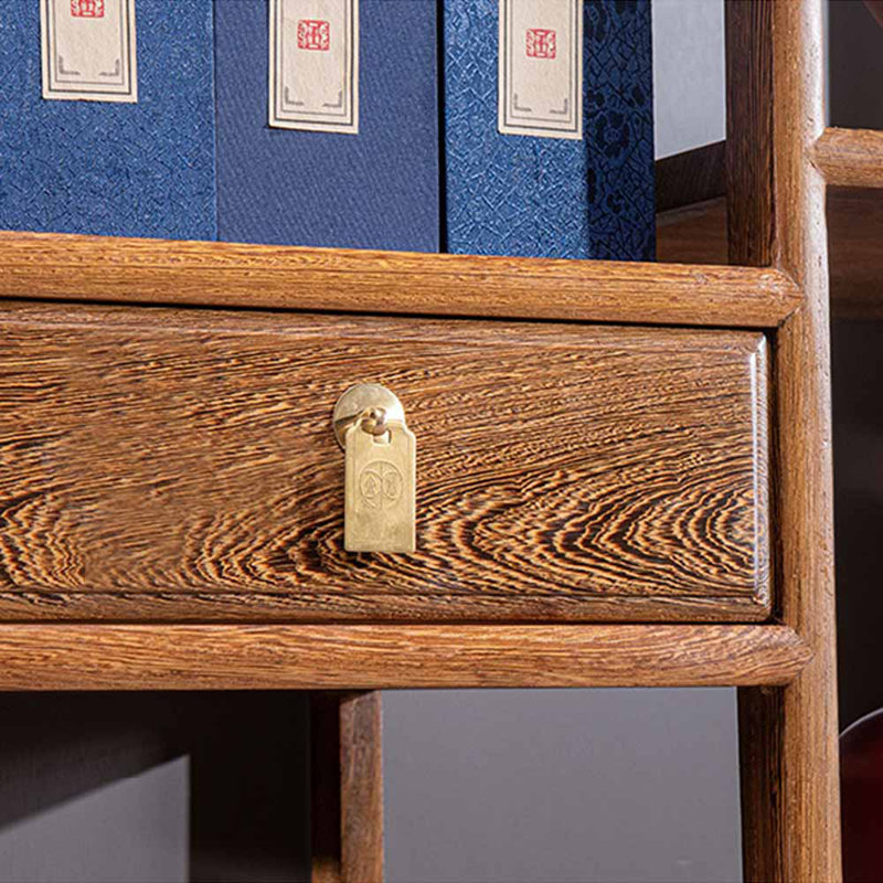 Petite bibliothèque de rangement de style chinois
