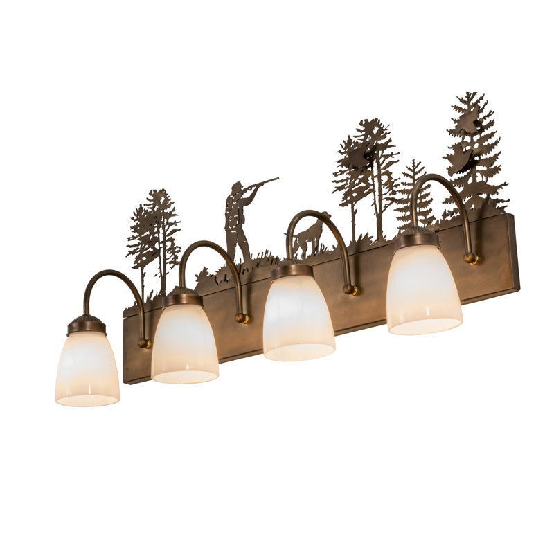 Rustic Lodge 4 - Light Vanity Light