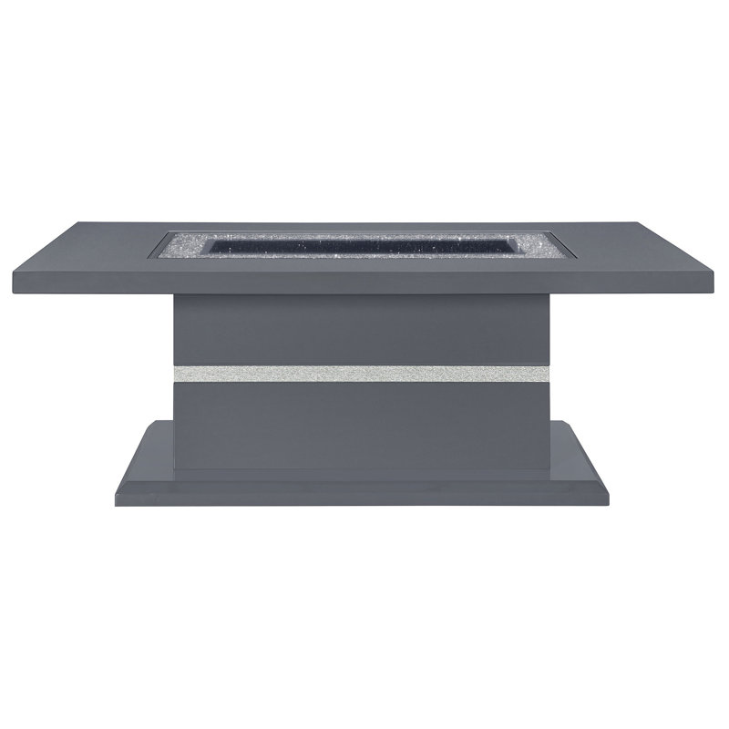 TABLE CAFÉ ARIYA GRIS FONCÉ