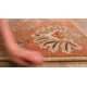 Aaron Oriental Hand-Tufted Wool Terracotta/Orange/Dusty Sage Area Rug