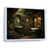 White Floater Framed