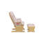 Fauteuil à bascule et repose-pieds Monti-136050844-136050855