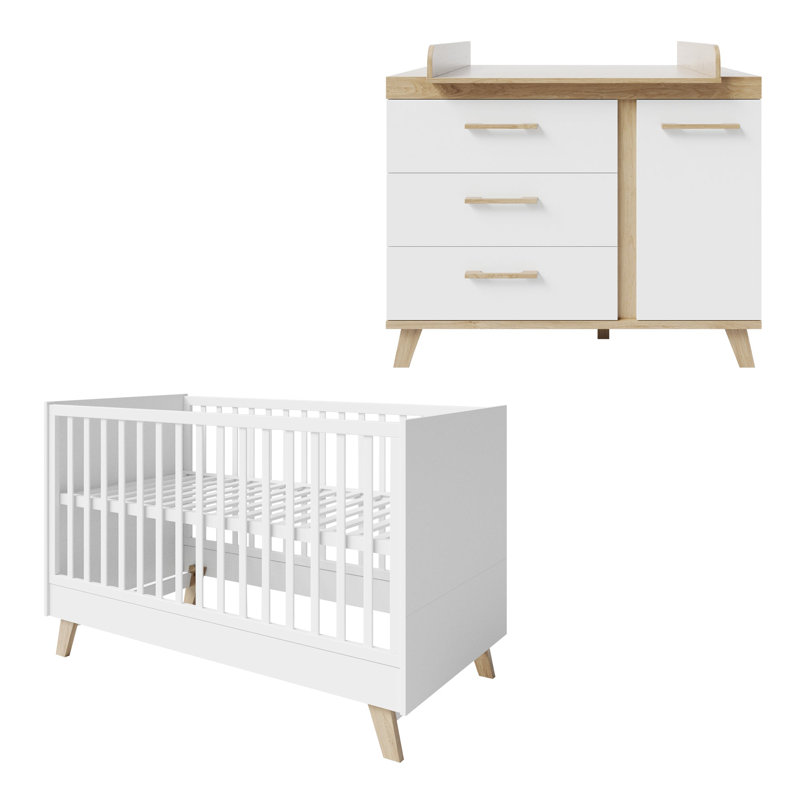 Convertible 3 -Piece Nursery Furniture Set