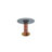 33.5" Round Pedestal Dining Table-1166085356