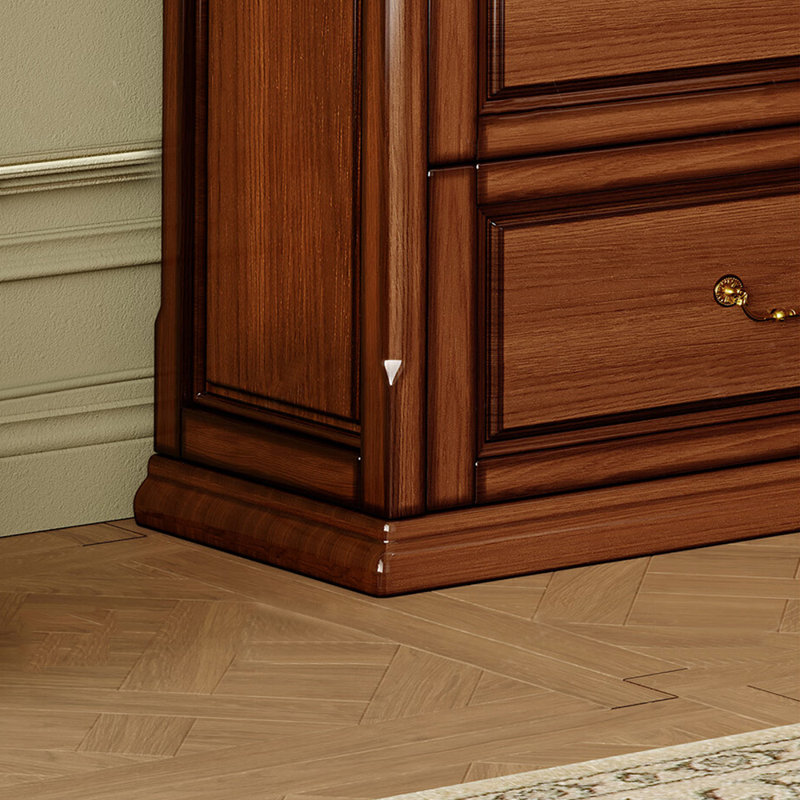 Rangement à chaussures de luxe américain, Brun