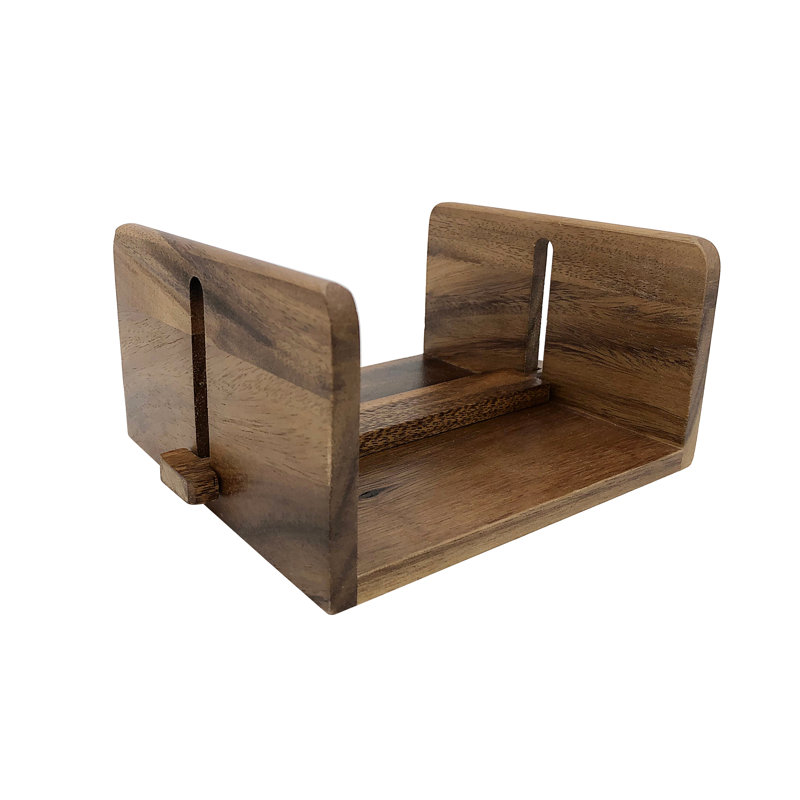 Porte-serviettes en bois d'acacia